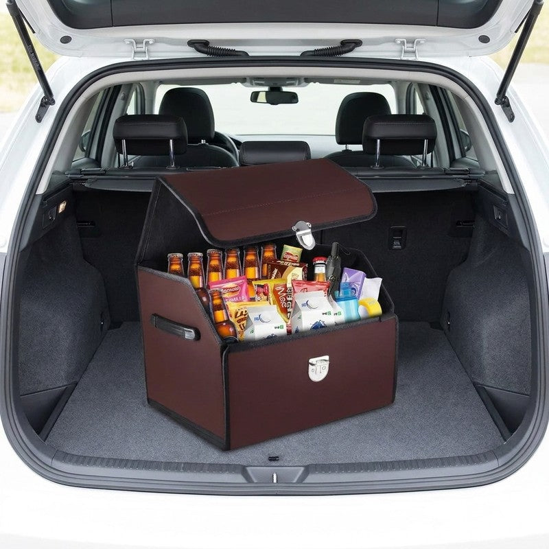 Organizator portbagaj auto Premium NextWave®️, Multifunctional, Pliabil, Rezistent, Manere Laterale, Prinde — beneficii cheie