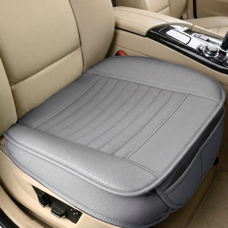 Husa scaun auto NextWave®️, universala, 53 x 53 cm, protectie pentru sezut scaun fata, piele PU, design ele — beneficii cheie