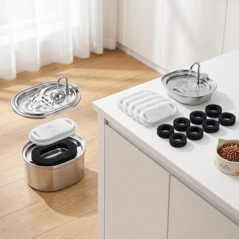 Set 16 filtre de rezerva pentru fantana pentru pisici si caini NextWave®️ dispenser de apa tip adapator, di — beneficii cheie