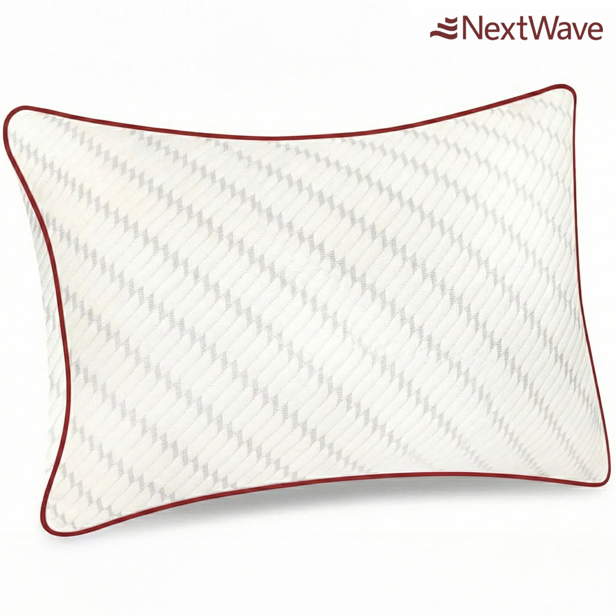 Pernă ajustabilă pentru dormit NextWave Spumă cu memorie mărunțită Confort personalizat cu 2 zone de confort 70x50 cm