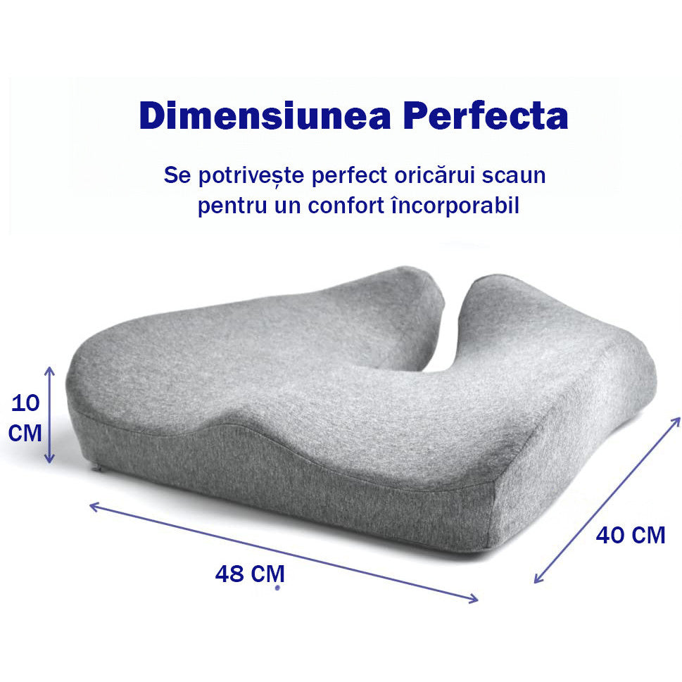 Perna pentru scaun NextWave Spuma memory Design ergonomic pentru confort zilnic