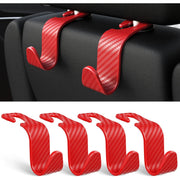 Set 4 Carlige Auto pentru Tetiera NextWave®, Organizator Universal Scaun Masina, Suport pentru Genti, Plase, Posete, Haine