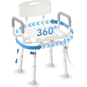 Scaun de dus NextWave®, rotativ la 360°, reglabil pe inaltime, cu spatar si cotiere, cadru rezistent din aluminiu, picioare