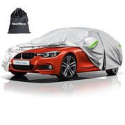 Prelata Auto Premium NextWave®️, Impermeabila, Protectie UV, Praf, Zapada, Inghet, Universala pentru Sedan, Buzunare