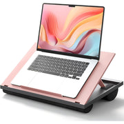 NextWave® Masa laptop reglabila cu perna – 9 unghiuri ajustabile, suport pentru laptop pana la 15 "6", mouse pad integrat