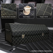 Organizator portbagaj auto Premium NextWave®️, Multifunctional, Pliabil, Rezistent, Manere Laterale, Prindere cu catarame, 3