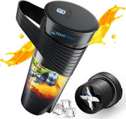 Mini Blender Electric NextWave™, Portabil, Multifunctional, Auto-curatare, Autonomie Mare, Baterie reincarcabila 4000mAh