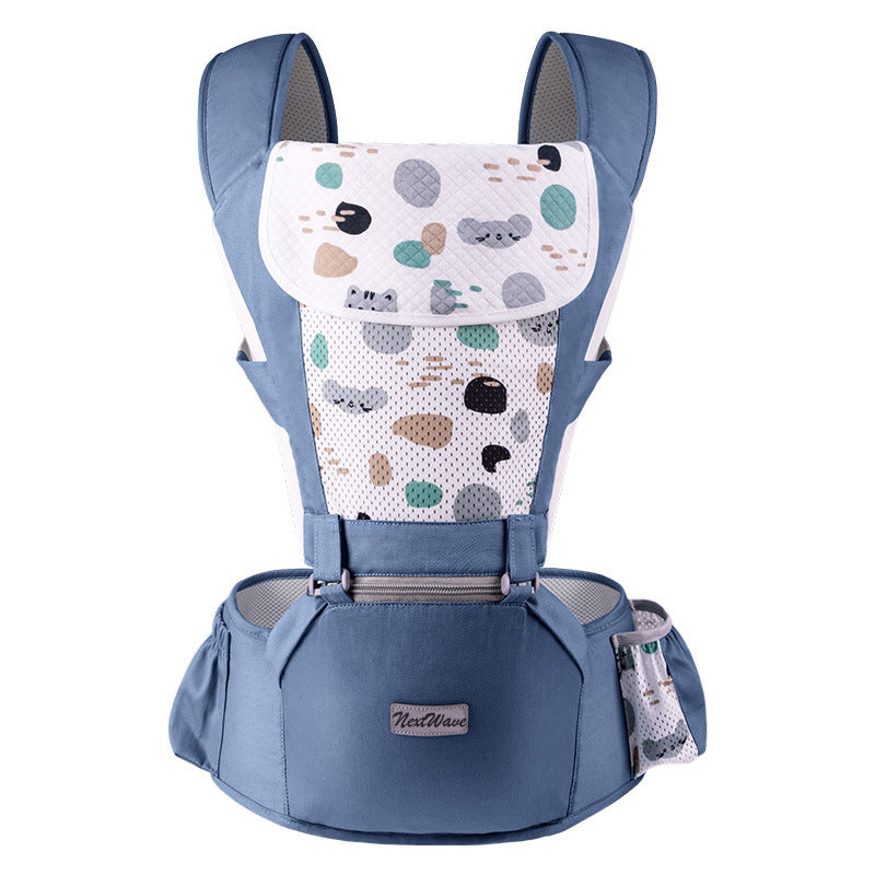 Marsupiu Ergonomic pentru bebe, Multifunctional 2 in 1 ajustabil si detasabil, support sezut si lombar, 0-36l luni, all