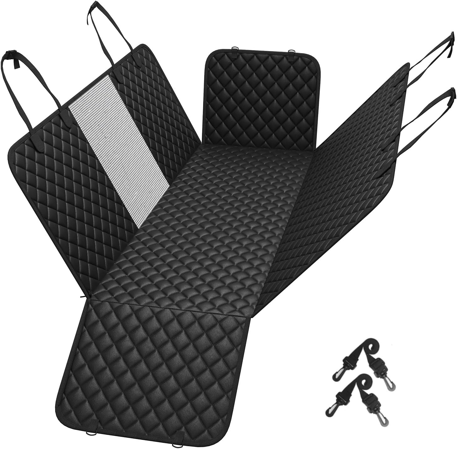 Husa scaune auto protectie si transport animale NextWave®️, pentru caini, pisici de toate taliile, ofera protectie 3-1