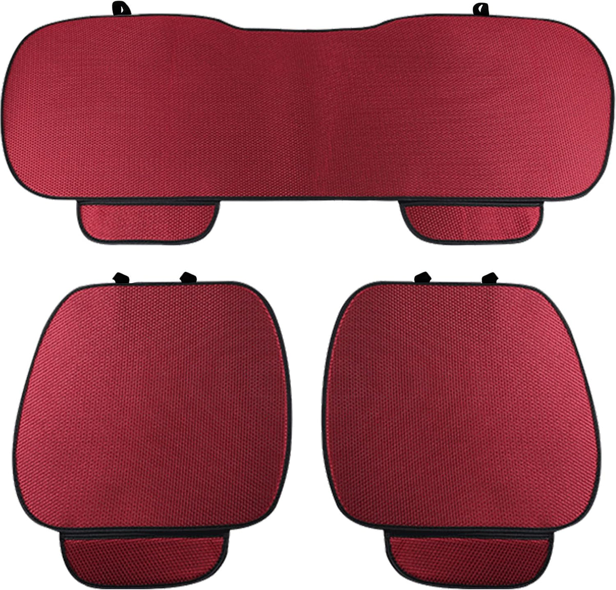 Set 3 huse pentru scaune auto NextWave®️, protecție la pete și uzură, confort ridicat, buzunare frontale, montare rapidă