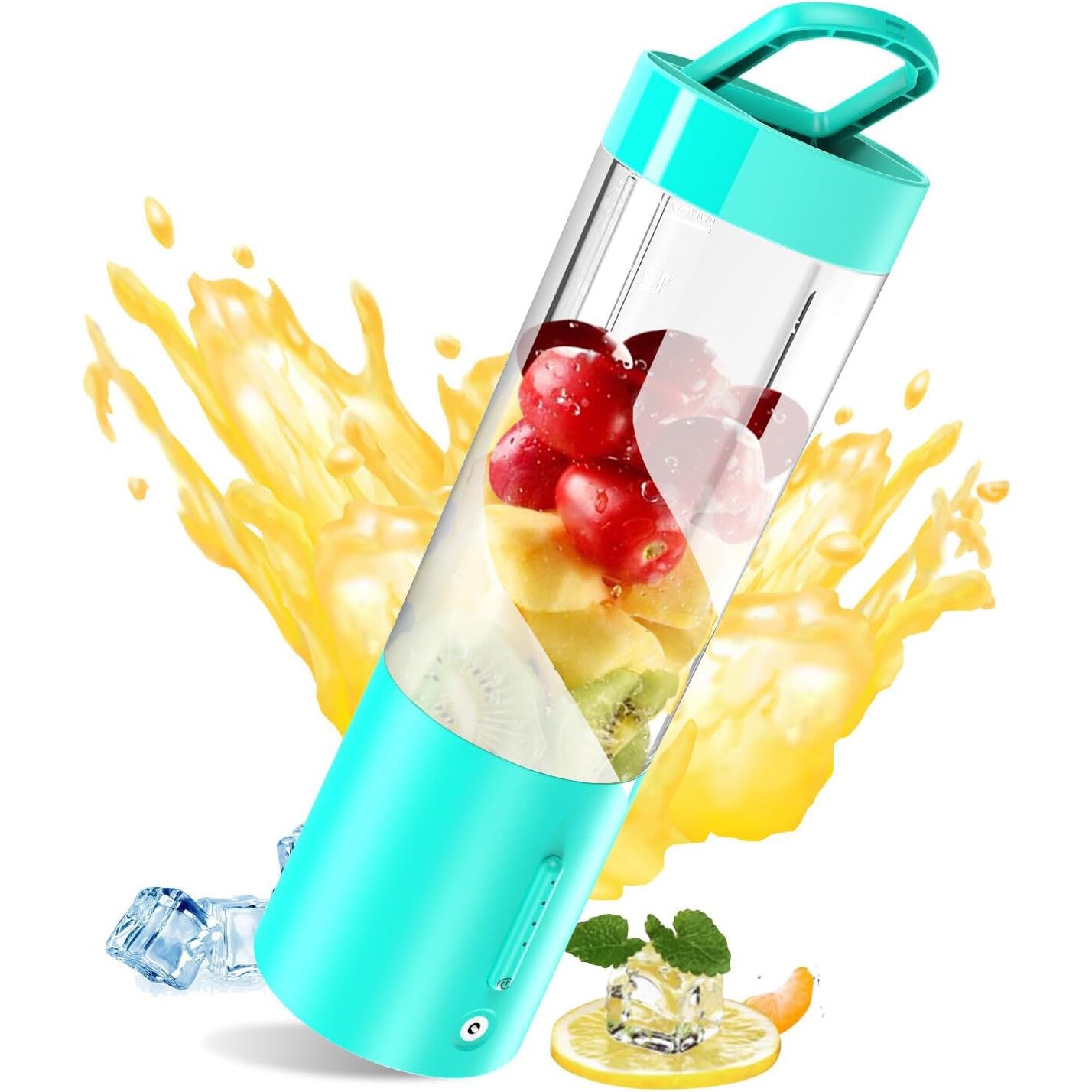Mini Blender Electric NextWave™, Portabil, Multifunctional, Auto-curatare, Autonomie Mare, Baterie reincarcabila 4000mAh