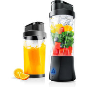 Mini Blender Electric Portabil NextWave™, Multifunctional, Auto-curatare, Autonomie Mare, Recipient detasabil cu capac
