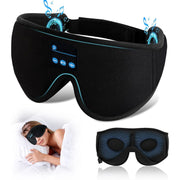 Masca de somn cu casti Bluetooth NextWave, design 3D, sunet stereo HD, negru, 24,9x10,7x3,4cm
