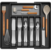 Organizator extensibil pentru tacamuri si ustensile de bucatarie NextWave® – suport sertar ajustabil 33–57 cm, cu 7–9