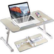 Masa Laptop Pliabila NextWave®, Ventilator Racire USB, Inclinare Ajustabila, Suport Reglabil pentru Pat si Canapea, Picioare
