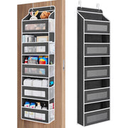 Organizator de usa NextWave®️, 5 compartimente, depozitare pe perete cu raft, material netesut, pliabil, spatiu de