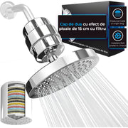 Filtru de apa premium NextWave® pentru para de dus cu 23 stagii de filtrare, usor de instalat, infuzie de minerale si