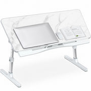 Masa Laptop Pliabila NextWave®, Suport Reglabil pentru Pat si Canapea, Inaltime si Inclinare Ajustabila, Picioare Pliabile