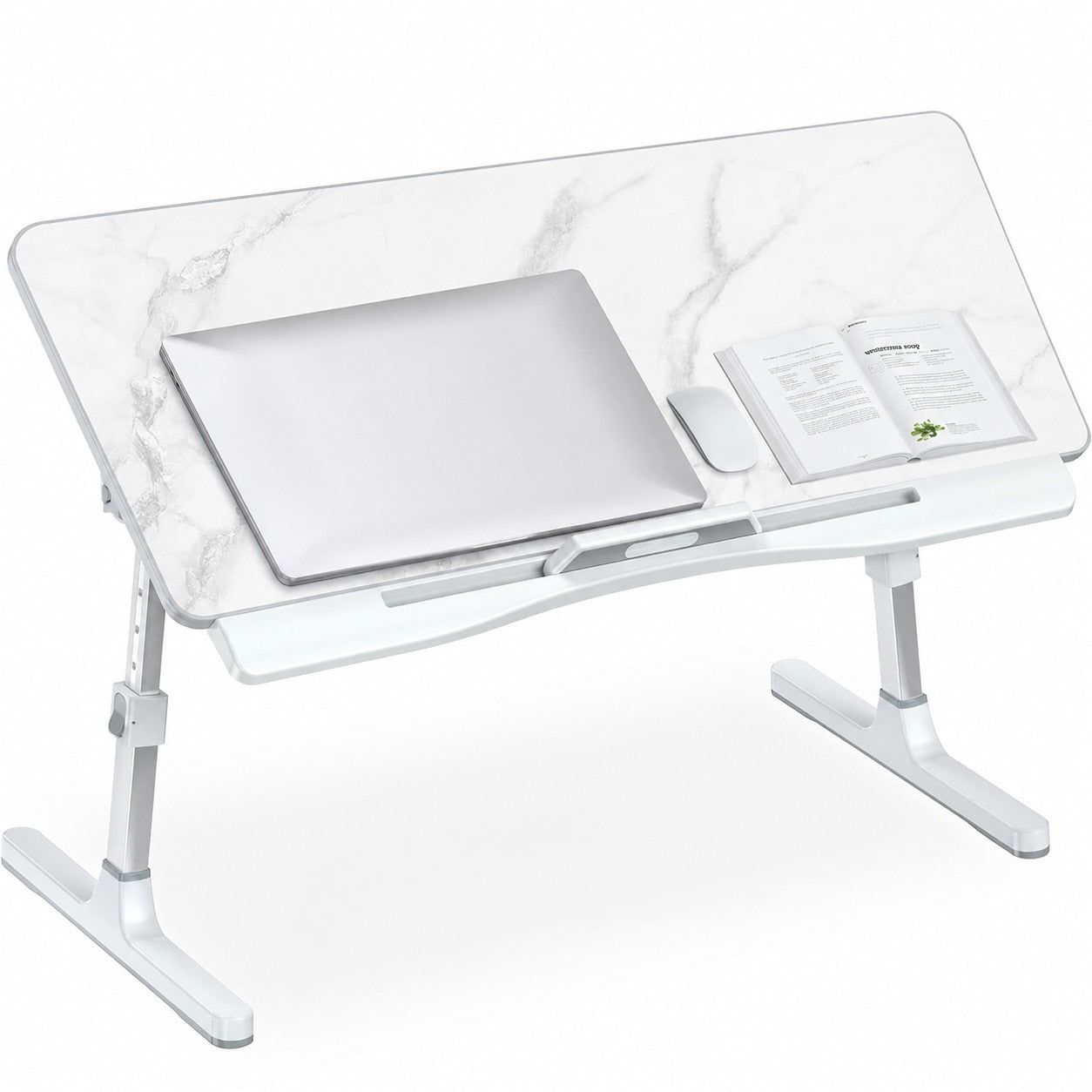Masa Laptop Pliabila NextWave®, Suport Reglabil pentru Pat si Canapea, Inaltime si Inclinare Ajustabila, Picioare Pliabile