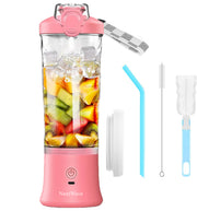 Mini Blender Electric Portabil NextWave™, Multifunctional, Portabil, Autonomie Mare, Baterie reincarcabila 4000mAh, 240W