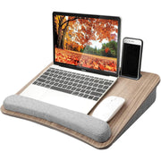 NextWave® Masa Portabila pentru Laptop cu Perna Ergonomica, Suport Telefon, Spatiu pentru Mouse, Suprafata Antiderapanta