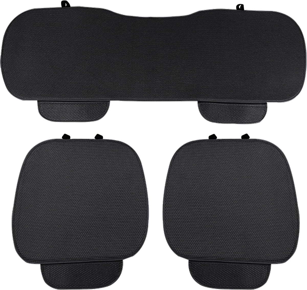 Set 3 huse scaune auto NextWave®️, protectie impotriva petelor si zgarieturilor, buzunar frontal depozitare si montaj rapid