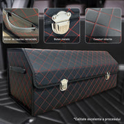 Organizator portbagaj auto Premium NextWave®️, Multifunctional, Pliabil, Rezistent, Manere Laterale, Prindere cu catarame, 3