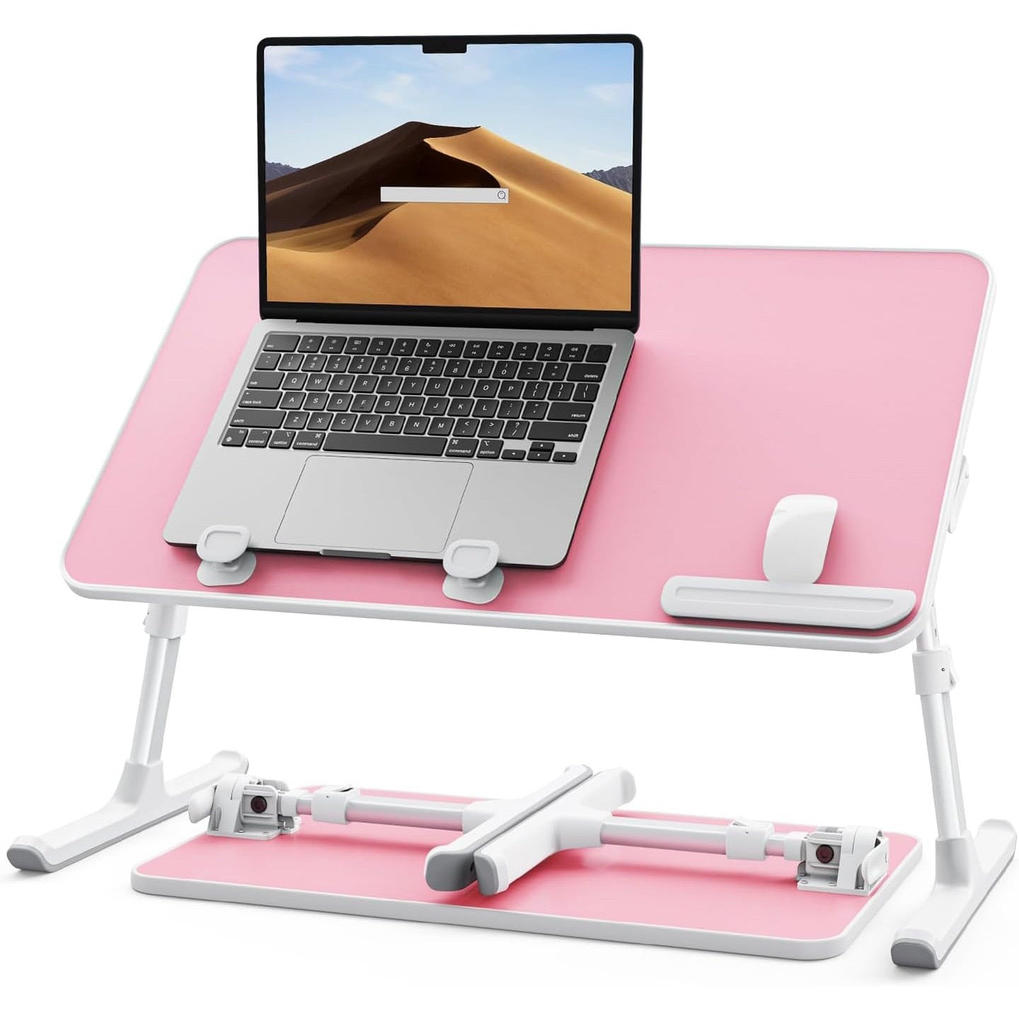 Masa pliabila pentru Laptop NextWave®️, pentru birou, pat sau canapea, 5 niveluri de inaltime si 4 unghiuri de inclinare