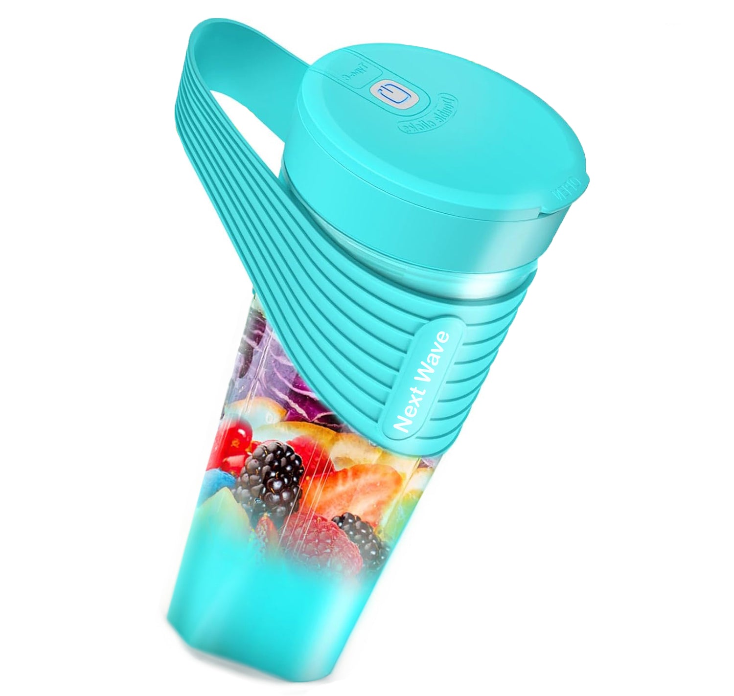 Mini Blender Electric NextWave™, Portabil, Multifunctional, Auto-curatare, Autonomie Mare 40 utilizari, Baterie