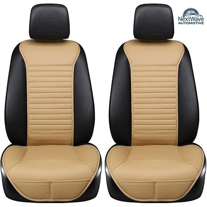 Set 2 huse auto NextWave, universale, impermeabile, bej