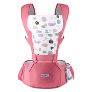 Marsupiu Ergonomic pentru bebe, Multifunctional 2 in 1 ajustabil si detasabil, support sezut si lombar, 0-36l luni, all