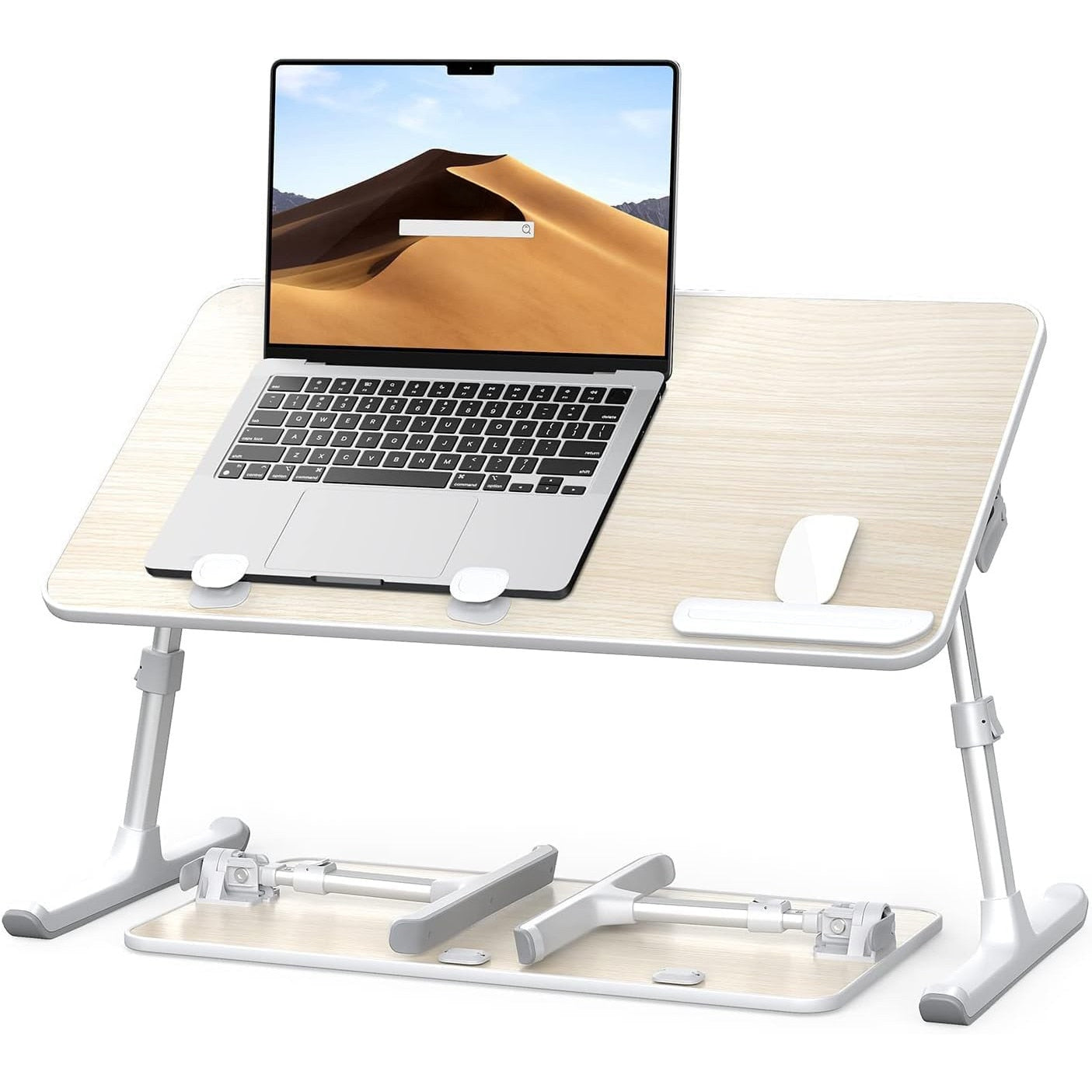 Masa pliabila pentru Laptop NextWave®️, pentru birou, pat sau canapea, 5 niveluri de inaltime si 4 unghiuri de inclinare