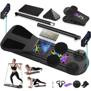 Placa Pilates multifunctionala 6-in-1 NextWave®, antrenament corporal complet si sculptare abdomene, functie rebound, afisaj