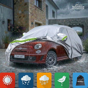 Prelata Auto Premium NextWave®️, Impermeabila, Protectie UV, Praf, Zapada, Inghet, Universala pentru Hatchback, Buzunare