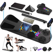 Placa Pilates multifunctionala 6-in-1 NextWave®, antrenament corporal complet si sculptare abdomene, functie rebound, afisaj