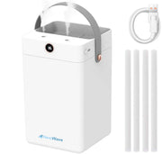 Umidificator de aer Ultrasonic NextWave® cu 2 Difuzoare aromaterapie, 4 filtre de rezerva, rezervor 3L, pentru Casa si