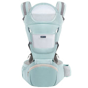 Marsupiu Ergonomic pentru bebe, Multifunctional 2 in 1 ajustabil si detasabil, support sezut si lombar, 0-36l luni, all
