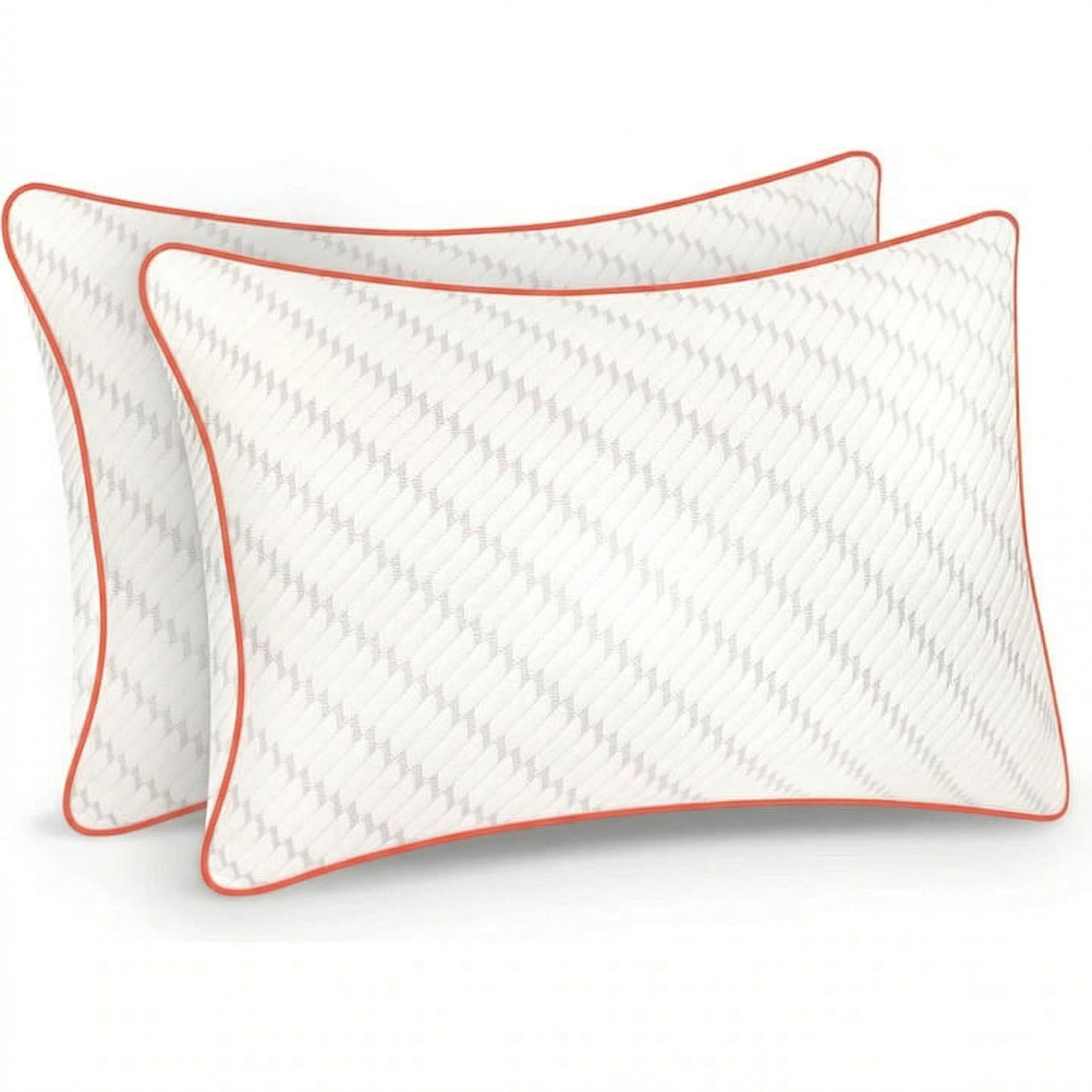 Set 2 perne ortopedice pentru dormit ajustabile NextWave®️, Spuma cu Memorie Maruntita pentru Gat si Suport Cervical, Ideala