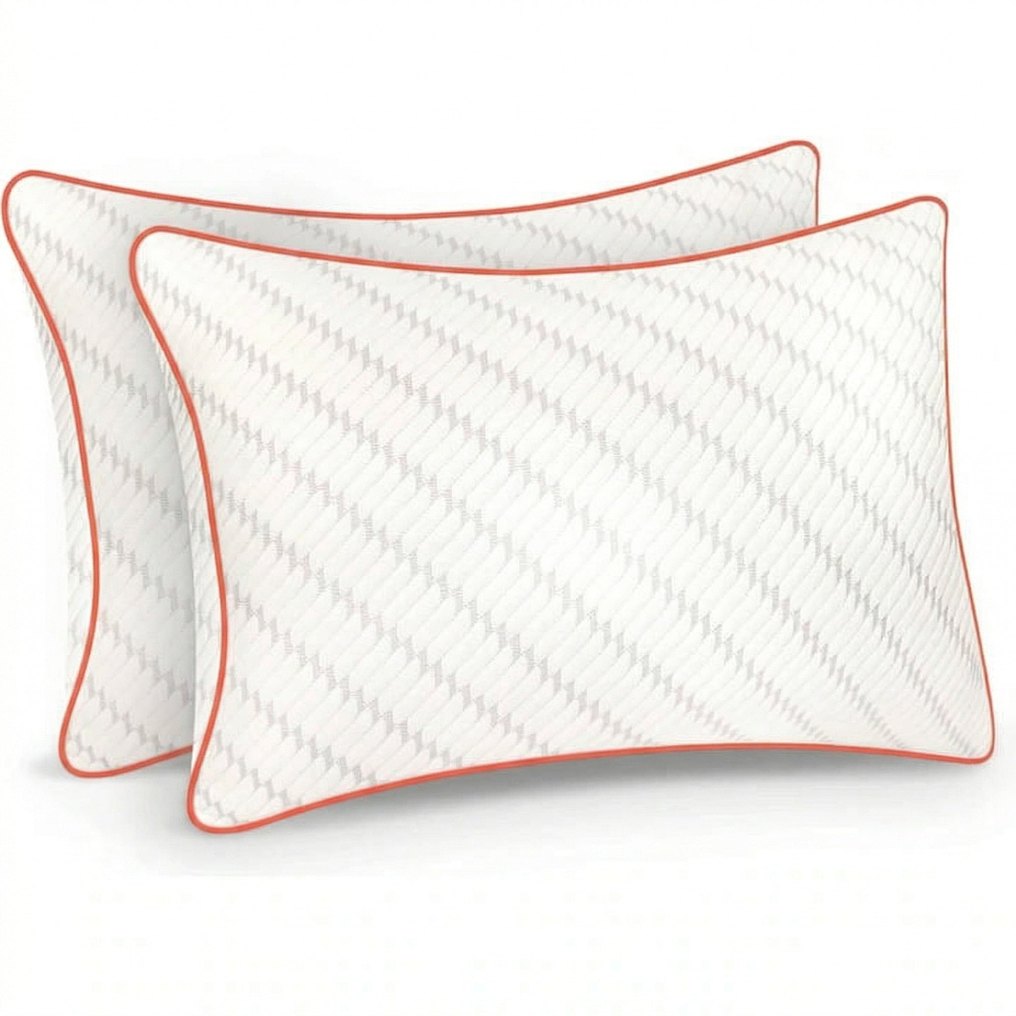 Set 2 perne ortopedice pentru dormit ajustabile NextWave®️, Spuma cu Memorie Maruntita pentru Gat si Suport Cervical, Ideala