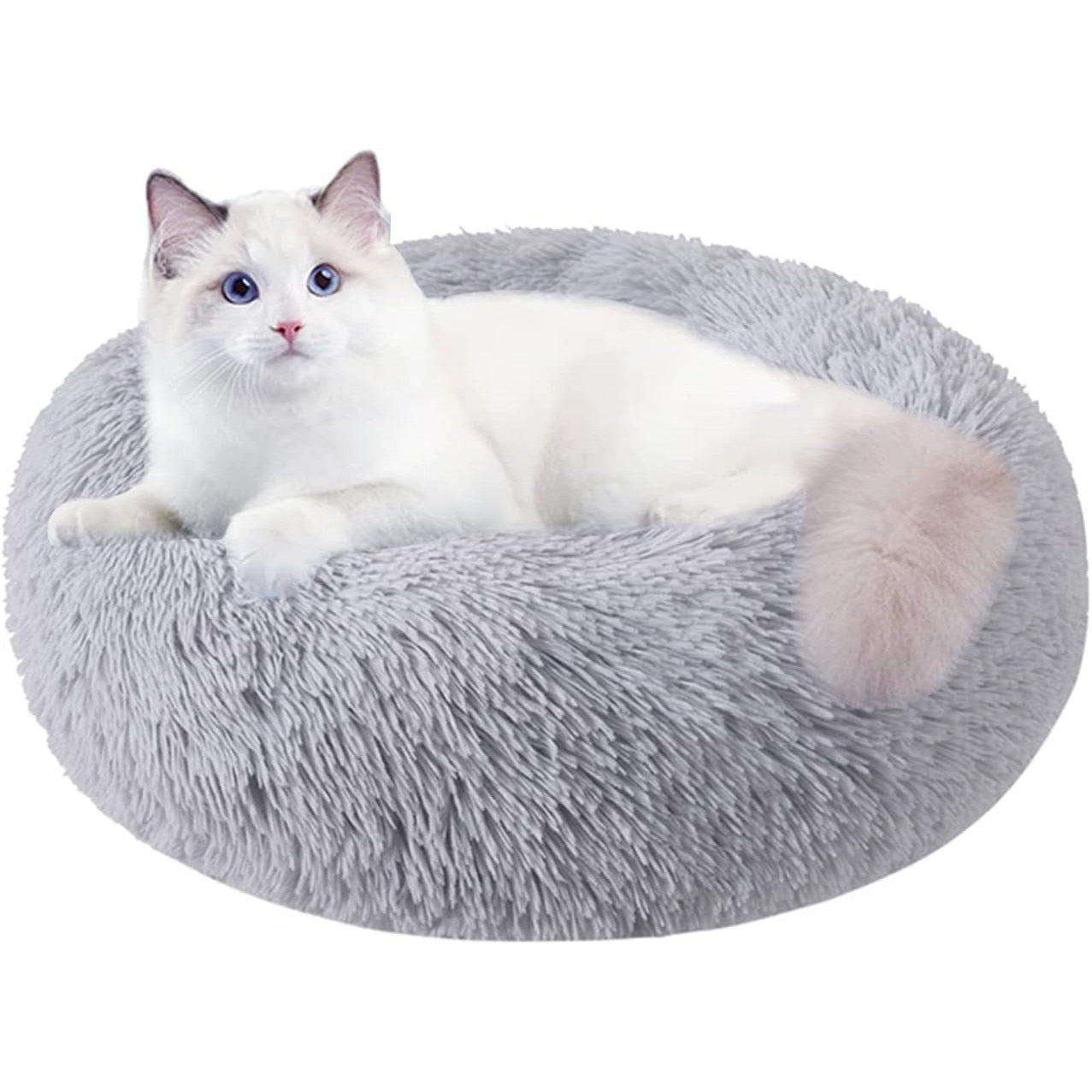 Pat Pentru Caini Sau Pisici NextWave®, pentru animale de companie, Rotund, Antiderapant, Confortabil Si Usor De Curatat