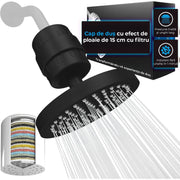 Filtru de apa premium NextWave® pentru para de dus cu 23 stagii de filtrare, usor de instalat, infuzie de minerale si