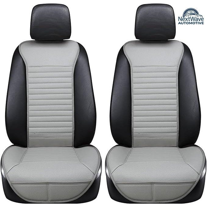 Set de 2 huse NextWave®️ pentru scaune auto, ofera protectie scaunelor din fata, universala, masina personala, taxi, ride