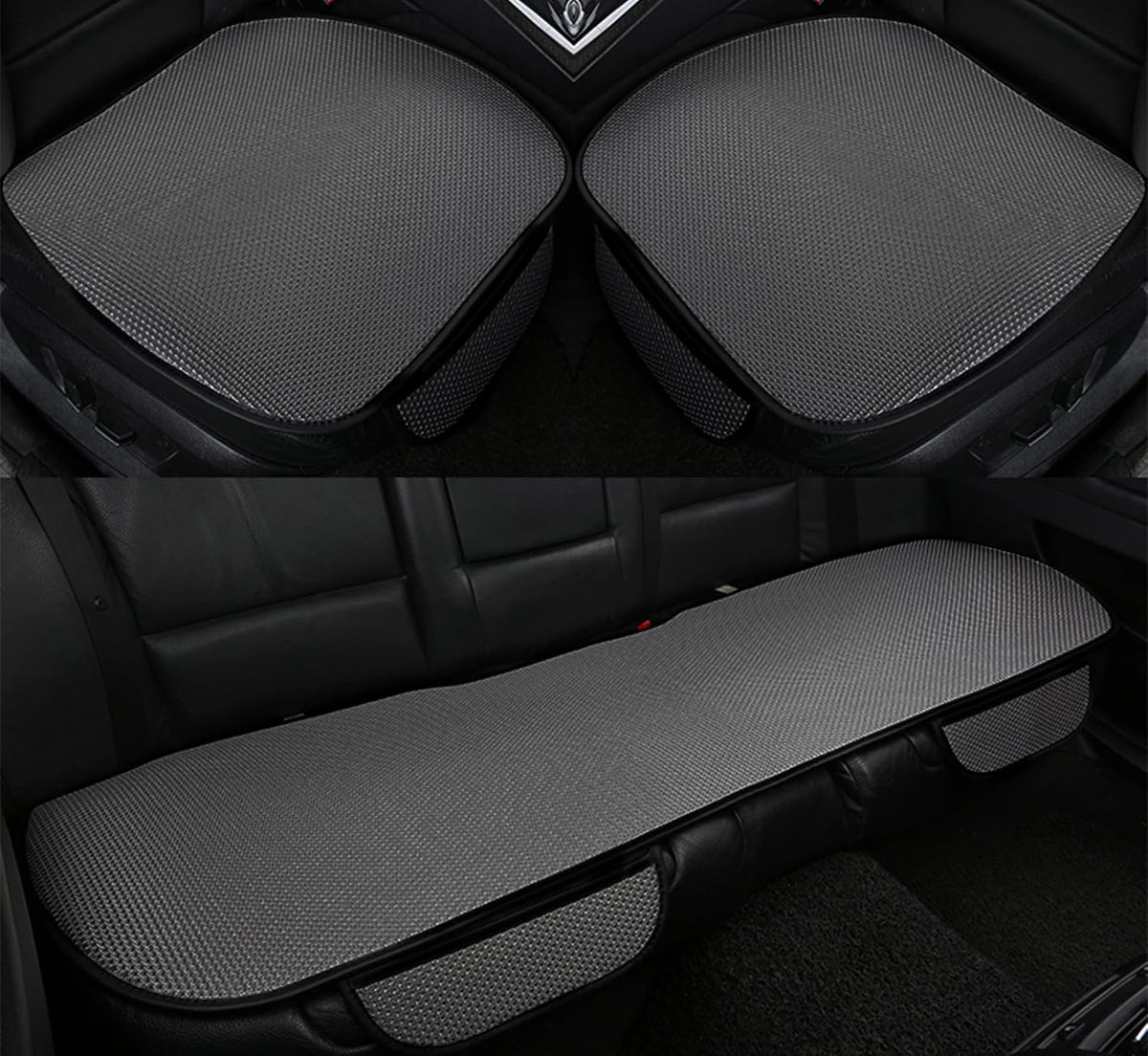 Set huse pentru scaune auto NextWave®️, set 3 piese (2 față și 1 spate), protecție împotriva uzurii și petelor, buzunare – imaginea 2