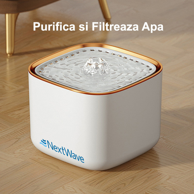 Dispenser apa automata fantana pentru pisici si caini NextWave®, cu purificare si filtrare prin carbune activ – imaginea 2