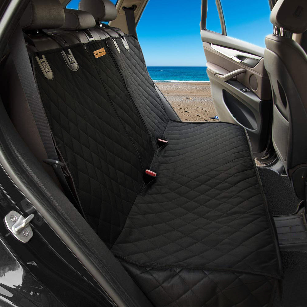 Husa scaune auto protectie si transport animale NextWave®️, universala, taxi, ride sharing, caini, pisici ofera protectie – imaginea 2