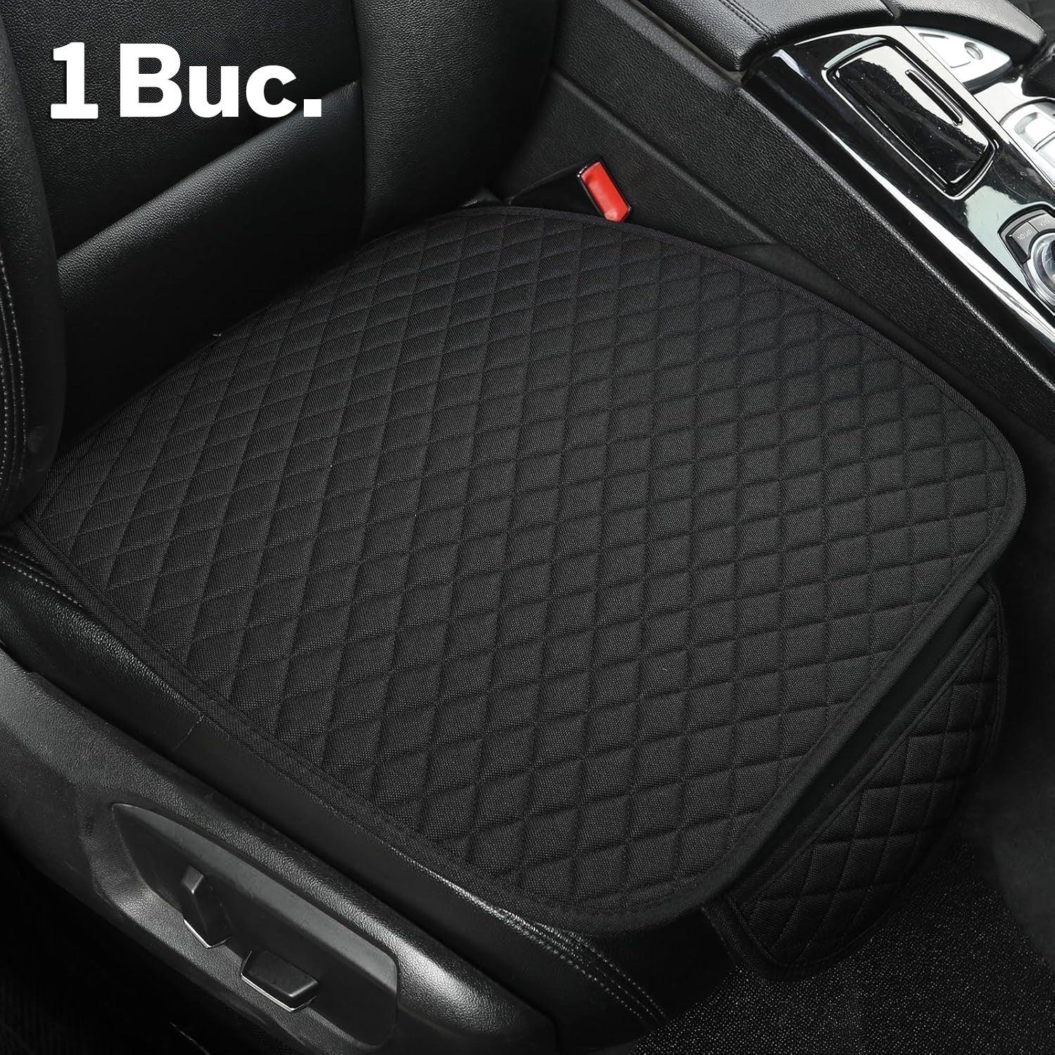 Husa scaun auto universala NextWave®️, ofera protectie pentru sezut scaun fata, design elegant cu buzunar pentru depozitare – imaginea 2