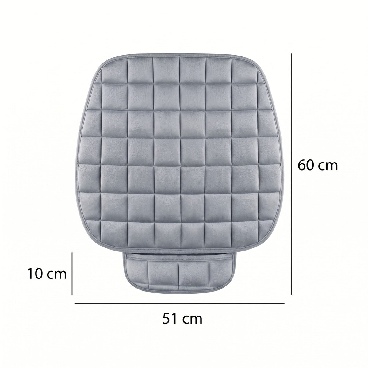 Husa scaun auto universala NextWave®️, ofera protectie pentru sezut scaun fata, design elegant cu buzunar pentru depozitare – imaginea 2