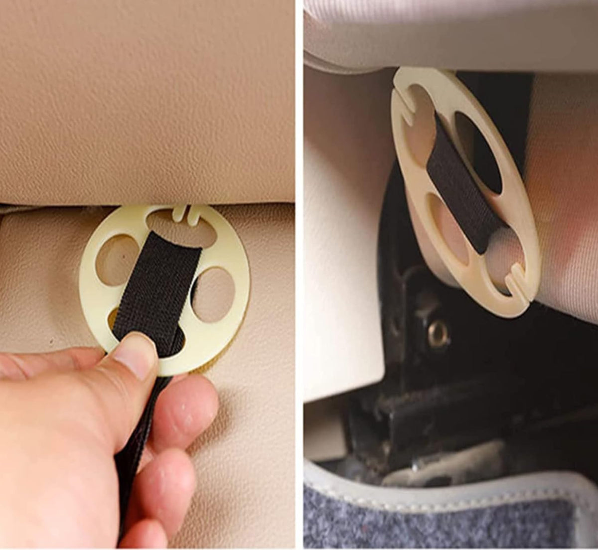 Set huse pentru scaune auto NextWave®️, set 3 piese (2 față și 1 spate), protecție împotriva uzurii și petelor, buzunare – imaginea 4