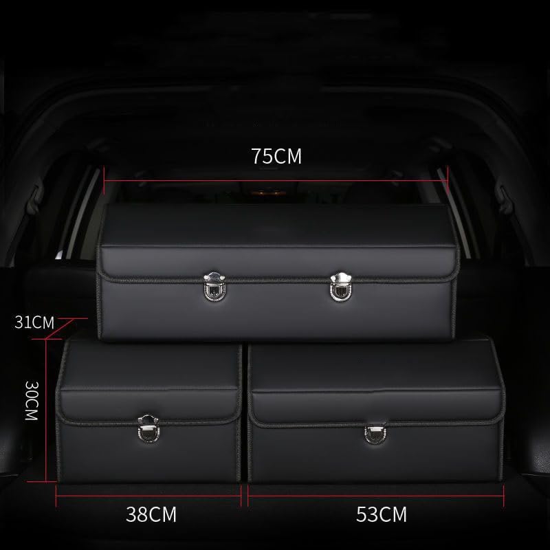 Organizator portbagaj auto Premium NextWave®️, Multifunctional, Pliabil, Rezistent, Manere Laterale, Prindere cu catarame, 1 – imaginea 3
