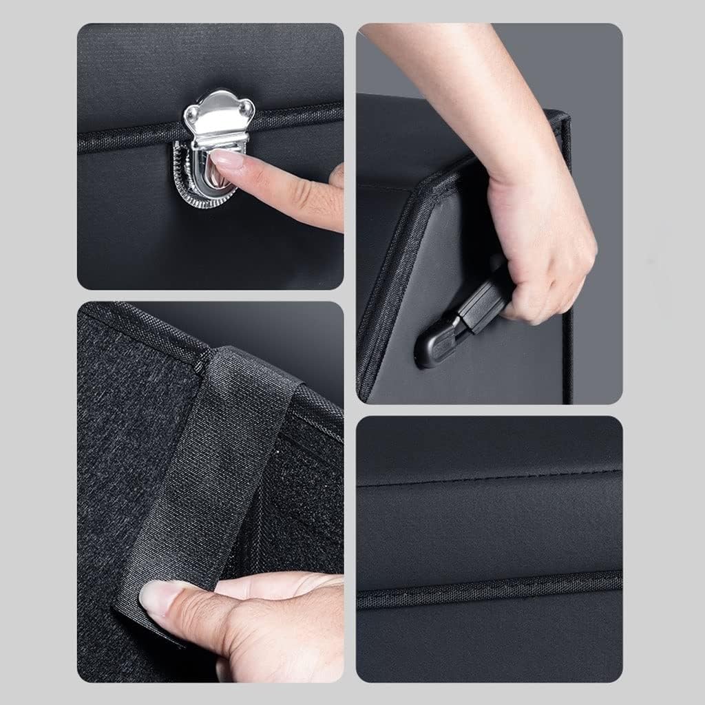 Organizator portbagaj auto Premium NextWave®️, Multifunctional, Pliabil, Rezistent, Manere Laterale, Prindere cu catarame, 1 – imaginea 4